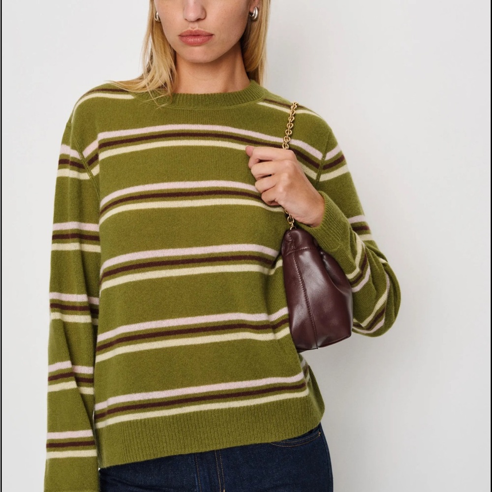 Reformation Cashmere Boyfriend Sweater small